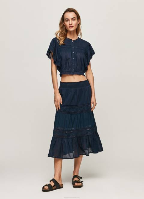 žene dulwich suknja na čipku Pepe Jeans JZ8H535