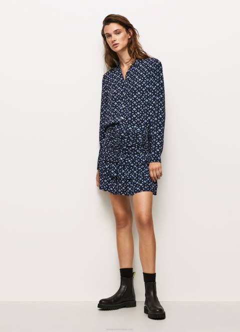 žene multi kratka suknja s geometrijskim printom Pepe Jeans JZ8H497