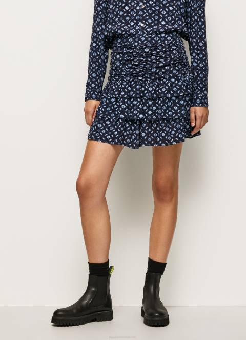 žene multi kratka suknja s geometrijskim printom Pepe Jeans JZ8H497