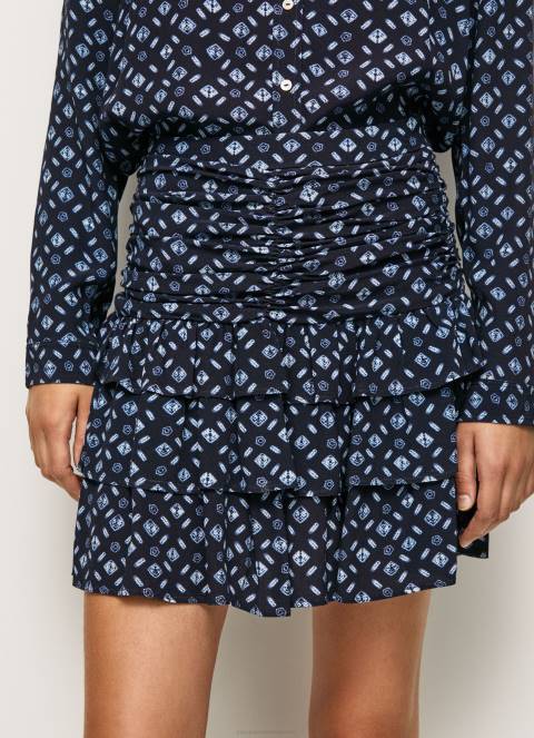 žene multi kratka suknja s geometrijskim printom Pepe Jeans JZ8H497