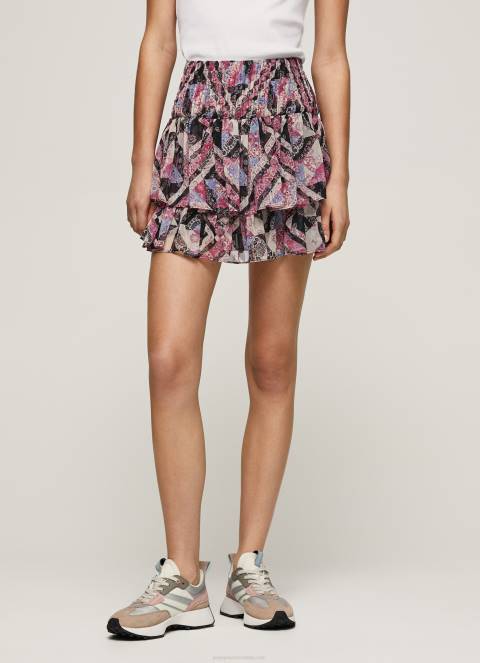 žene multi lepršava suknja s volanima Pepe Jeans JZ8H494