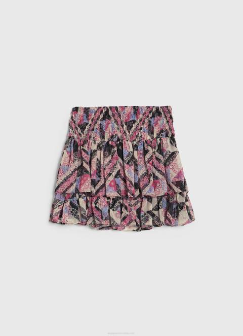 žene multi lepršava suknja s volanima Pepe Jeans JZ8H494