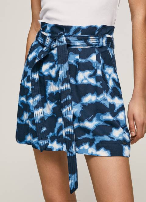 žene multi mini suknja s kamuflažnim printom Pepe Jeans JZ8H500