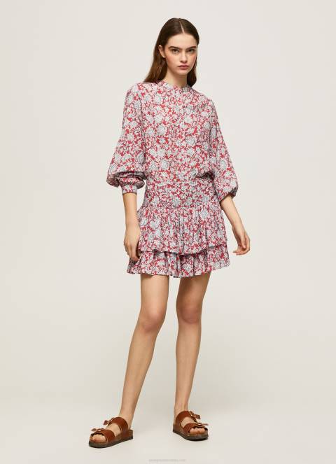 žene multi suknja s cvjetnim printom Pepe Jeans JZ8H503