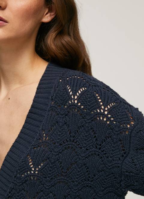 žene dulwich otvoreni kardigan s v izrezom Pepe Jeans JZ8H239