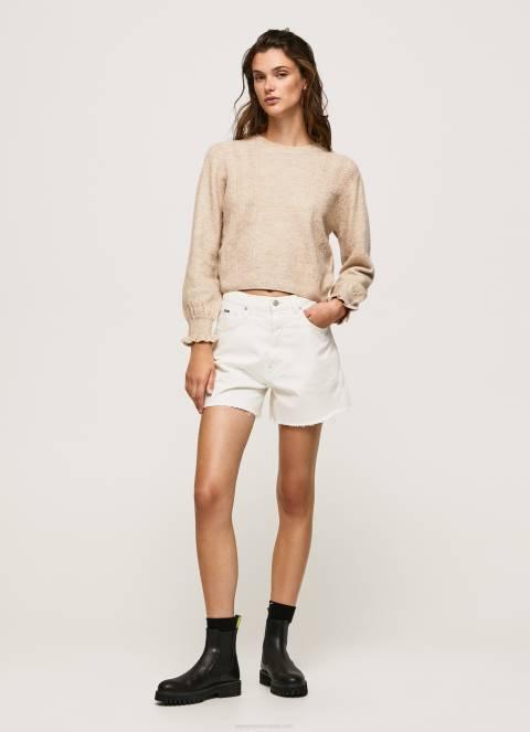 žene polirati žersej s otvorenim izrezom Pepe Jeans JZ8H244