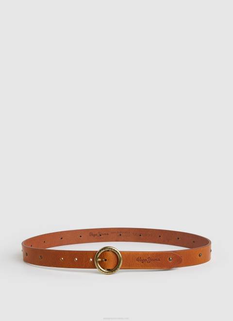 žene cedrovo drvo remen od suade okruglog logotipa Pepe Jeans JZ8H763