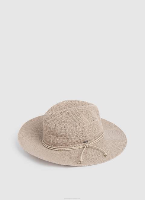 žene crno prozračni šešir širokog oboda Pepe Jeans JZ8H776