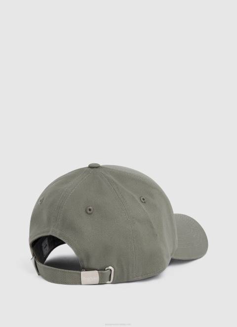 žene harvard kaki osnovna kapa s izvezenim logotipom Pepe Jeans JZ8H783