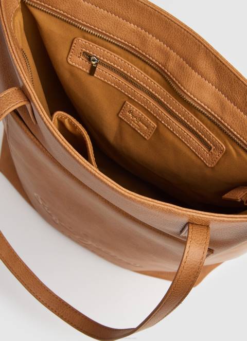 žene deva velika torba s utisnutim logotipom Pepe Jeans JZ8H710