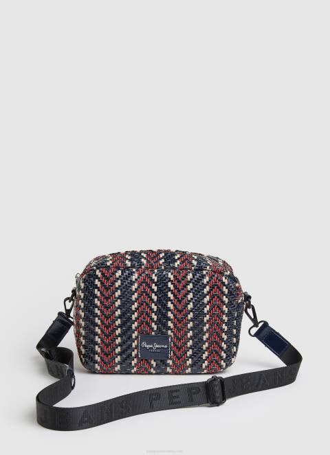 žene dulwich torba preko ramena od cik-cak tkanine Pepe Jeans JZ8H738