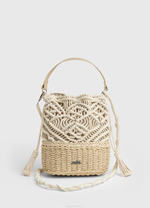 žene mousse torba za makrame i slamnatu kantu Pepe Jeans JZ8H740