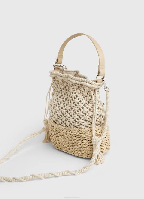 žene mousse torba za makrame i slamnatu kantu Pepe Jeans JZ8H740