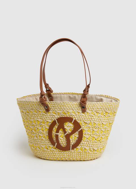 žene sjaj torba za košaru od slame pletena Pepe Jeans JZ8H725