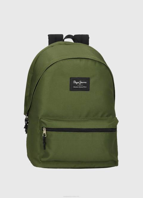 žene tamnozelene aris dupli zip performance ruksak Pepe Jeans JZ8H753