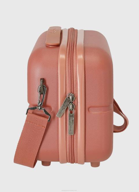 žene terakota pamučna elastična majica bez rukava Pepe Jeans JZ8H756