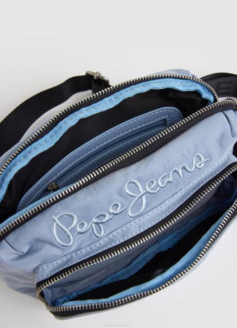 žene zaljev torba za preko ramena od tkanine s podesivom ručkom Pepe Jeans JZ8H735