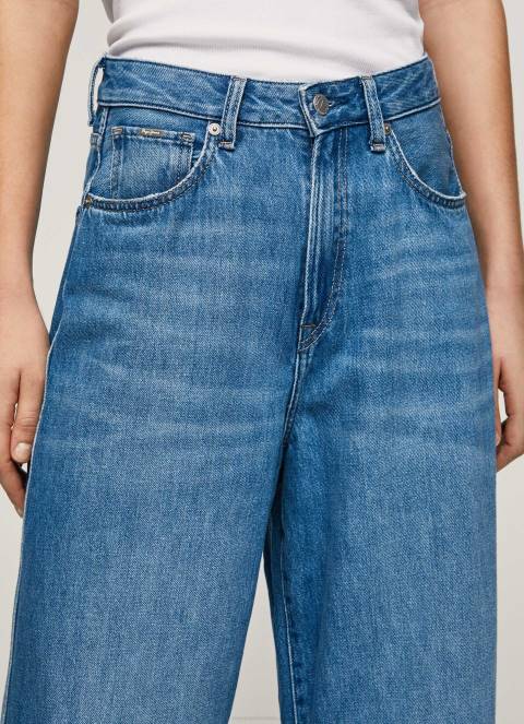 žene traper Jaimy široke traperice visokog struka Pepe Jeans JZ8H79