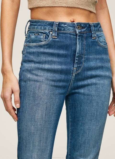 žene traper dion lepršave traperice visokog struka Pepe Jeans JZ8H60