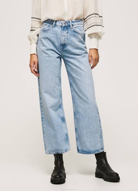 žene traper lexa široke traperice visokog struka Pepe Jeans JZ8H78