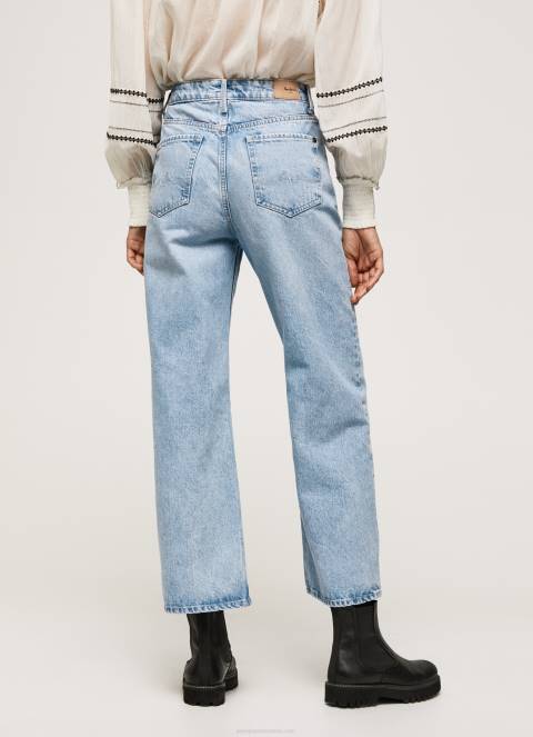 žene traper lexa široke traperice visokog struka Pepe Jeans JZ8H78