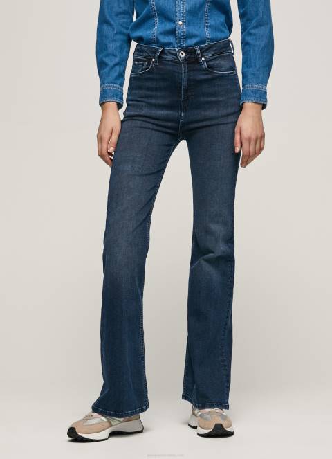 žene traper willa lepršave traperice visokog struka Pepe Jeans JZ8H61