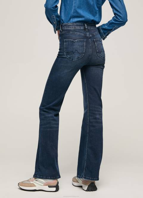 žene traper willa lepršave traperice visokog struka Pepe Jeans JZ8H61