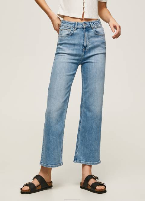 žene traper lexa široke traperice visokog struka Pepe Jeans JZ8H90