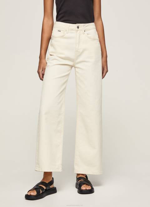 žene traper lexa traperice visokog struka širokog kroja Pepe Jeans JZ8H94