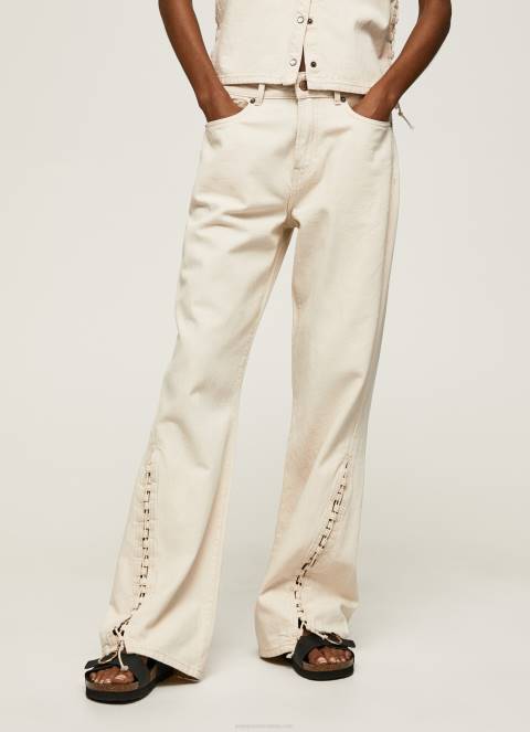 žene traper mayfair traperice srednjeg kroja opuštenog kroja Pepe Jeans JZ8H89