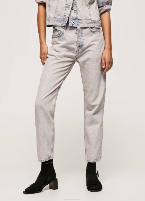 žene traper Celyn regular fit traperice visokog struka Pepe Jeans JZ8H17