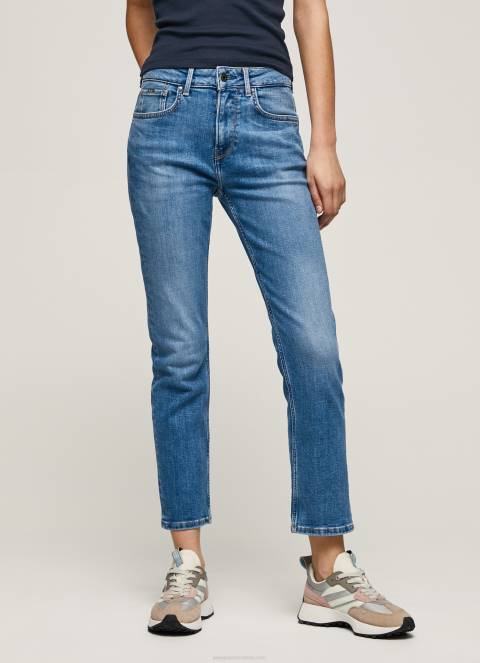 žene traper mary traperice visokog struka regular fit Pepe Jeans JZ8H18