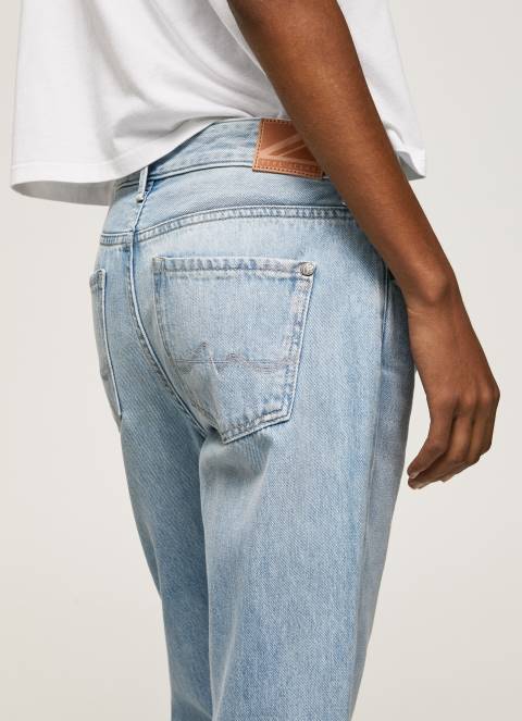 žene traper mary traperice visokog struka regular fit Pepe Jeans JZ8H19