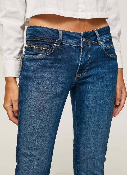 žene traper nove brooke traperice srednjeg kroja Pepe Jeans JZ8H11