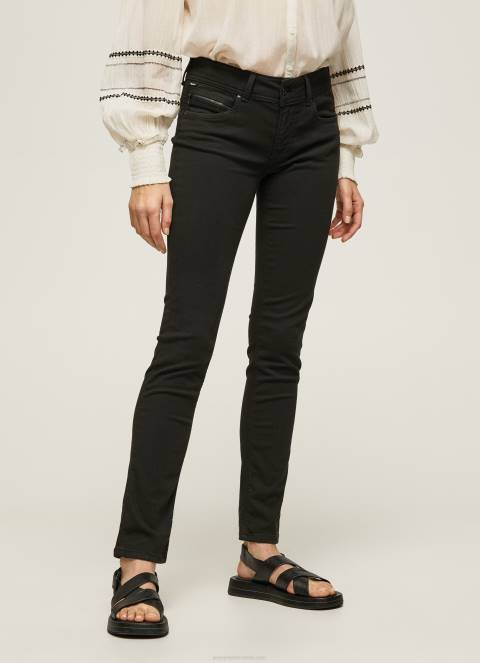 žene traper nove brooke traperice srednjeg struka redovnog kroja Pepe Jeans JZ8H7