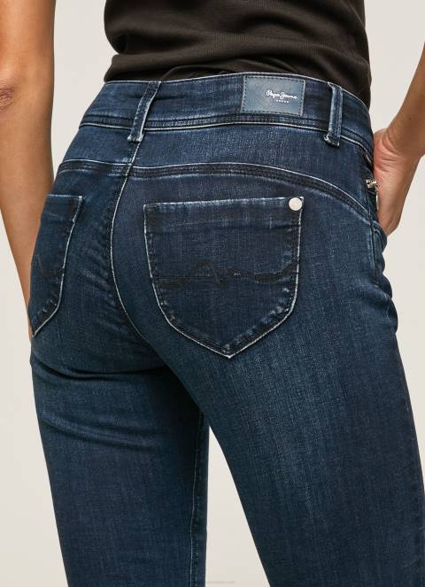 žene traper nove brooke traperice uskog kroja srednjeg struka Pepe Jeans JZ8H35