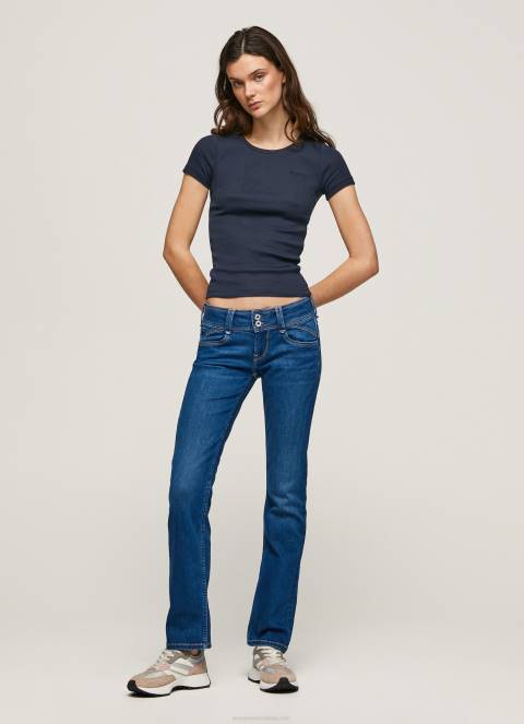 žene traper traperice srednjeg kroja nove generacije Pepe Jeans JZ8H12