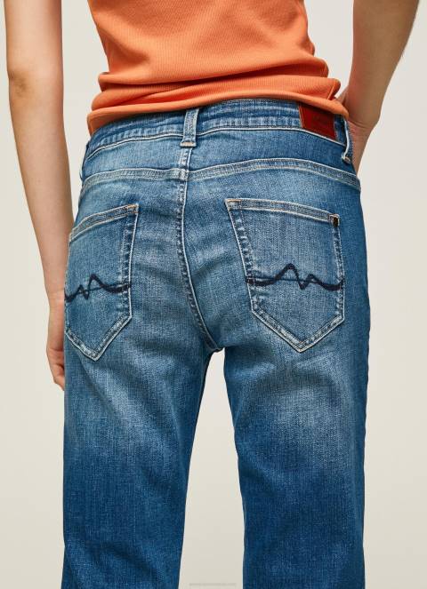 žene traper carey traperice srednjeg kroja opuštenog kroja Pepe Jeans JZ8H80