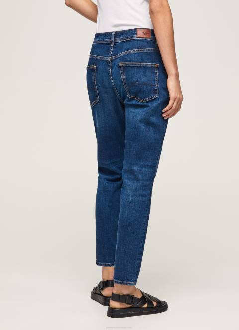 žene traper ljubičaste mom carrot fit traperice visokog struka Pepe Jeans JZ8H81