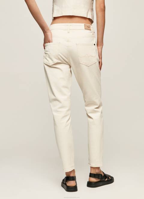 žene traper ljubičaste mom carrot fit traperice visokog struka Pepe Jeans JZ8H93