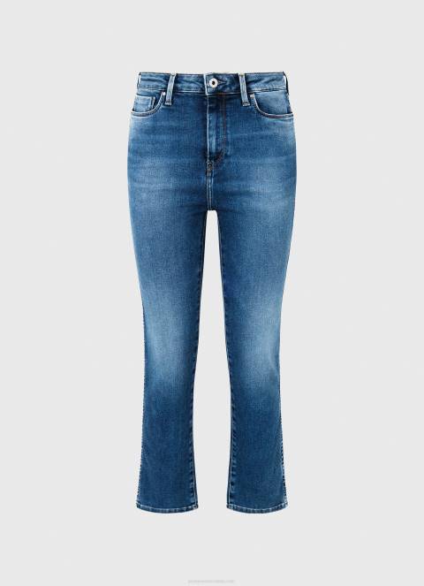 žene traper dion 7/8 uske traperice visokog struka Pepe Jeans JZ8H74