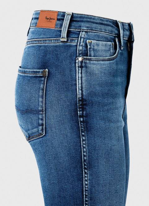 žene traper dion 7/8 uske traperice visokog struka Pepe Jeans JZ8H74