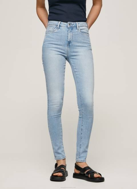 žene traper dion uske traperice visokog struka Pepe Jeans JZ8H38