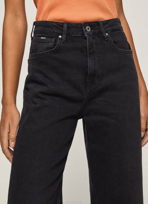 žene traper lexa traperice visokog struka širokog kroja Pepe Jeans JZ8H73