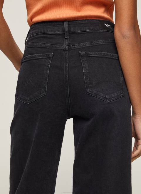 žene traper lexa traperice visokog struka širokog kroja Pepe Jeans JZ8H73