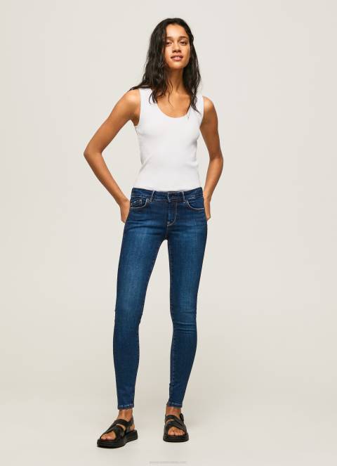 žene traper pixie traperice srednjeg kroja uskog kroja Pepe Jeans JZ8H44