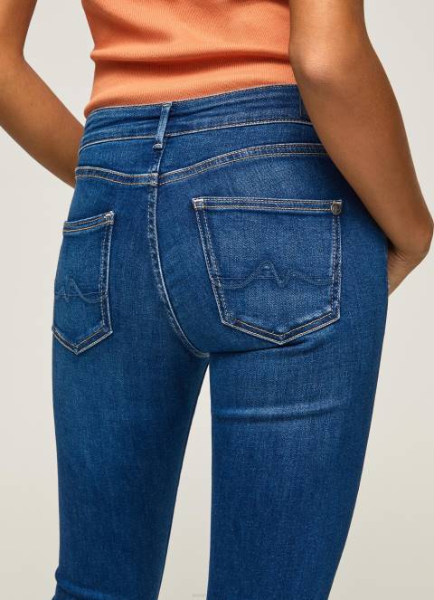 žene traper pixie traperice srednjeg kroja uskog kroja Pepe Jeans JZ8H50