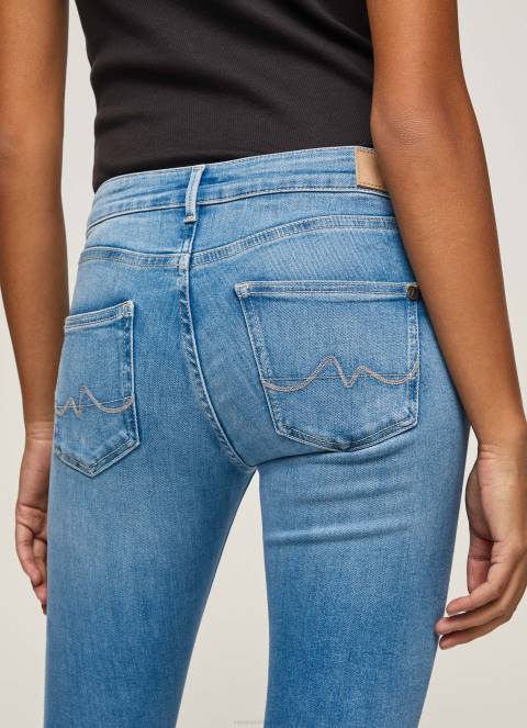 žene traper pixie traperice srednjeg kroja uskog kroja Pepe Jeans JZ8H51