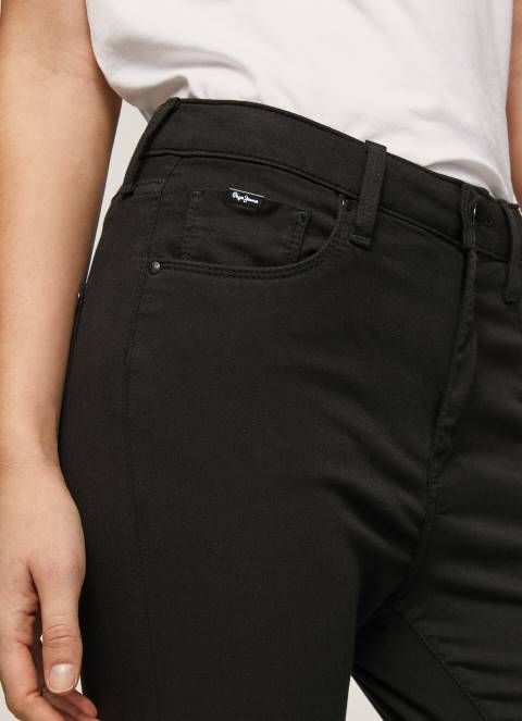 žene traper regent skinny fit traperice visokog struka Pepe Jeans JZ8H55