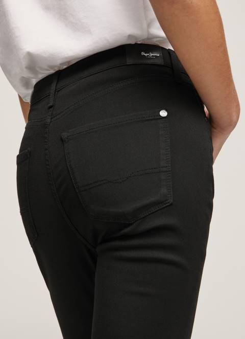 žene traper regent skinny fit traperice visokog struka Pepe Jeans JZ8H55